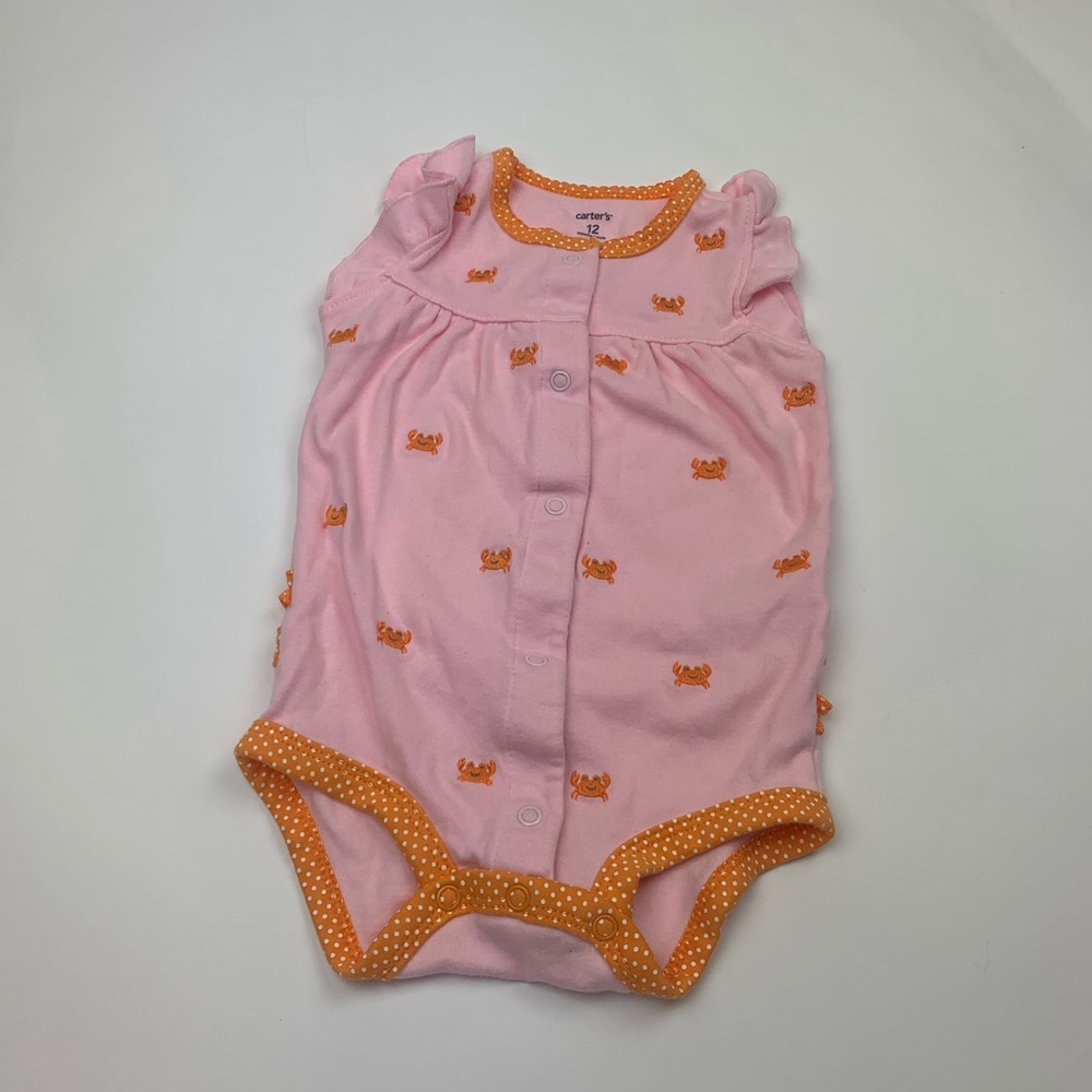 ⭐️5/25⭐️Carter’s crab 🦀 one-Piece/romper